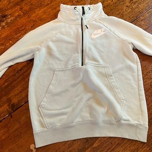 blue nike pullover sweatshirt